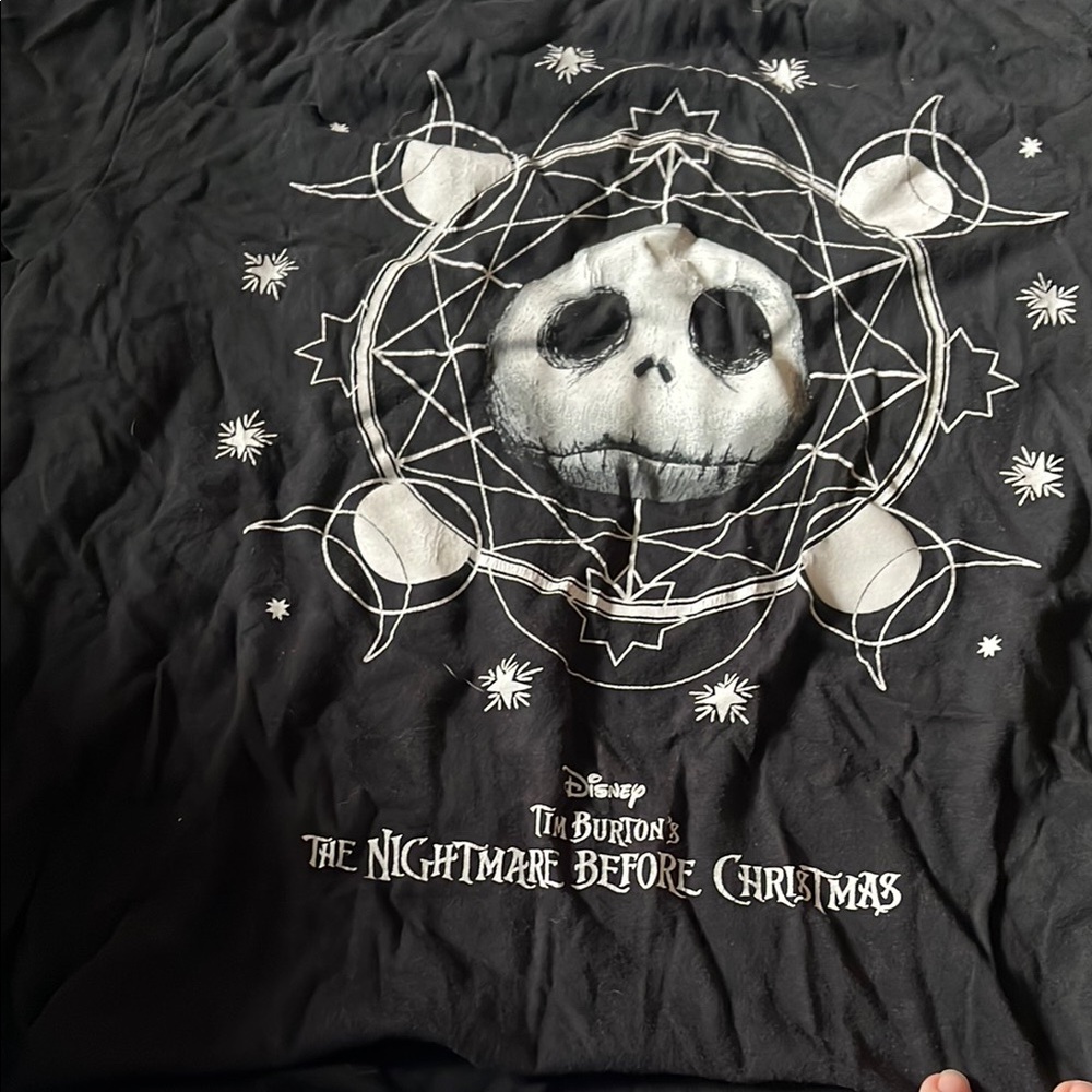 Disney The Nightmare Before Christmas Black T-Shirt